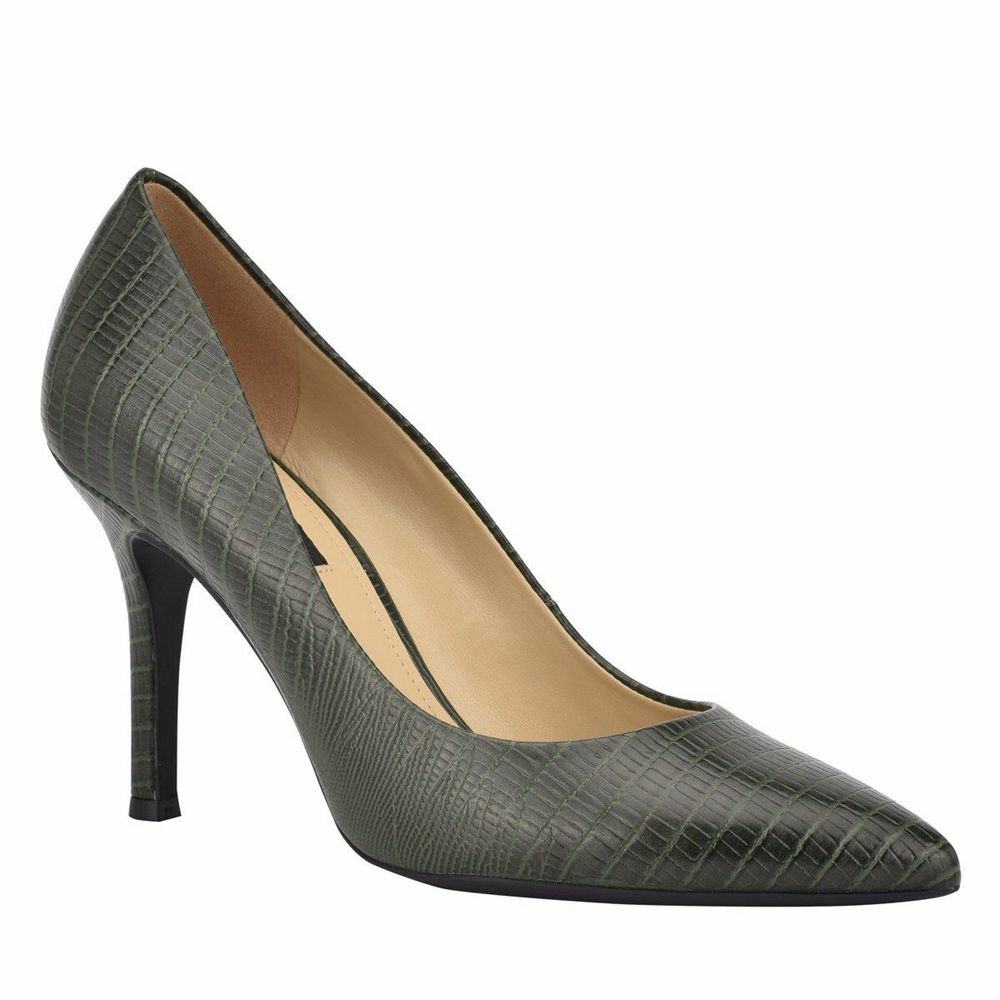 Nine west hot sale green pumps